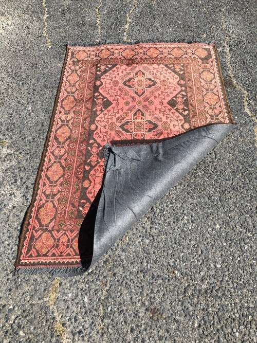 WOW !!! STUNNING PURE WOOL HAND KNOTTED CLASSIC VINTAGE TURKOMAN PERSIAN CARPET 1460 X 960mm