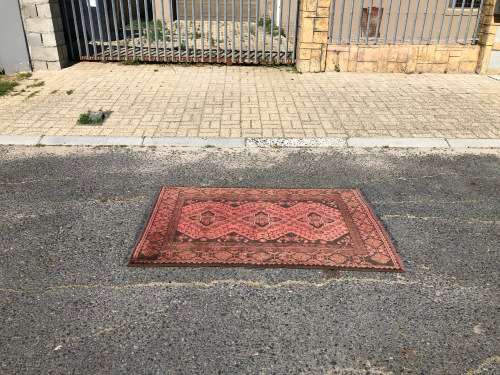 WOW !!! STUNNING PURE WOOL HAND KNOTTED CLASSIC VINTAGE TURKOMAN PERSIAN CARPET 1460 X 960mm
