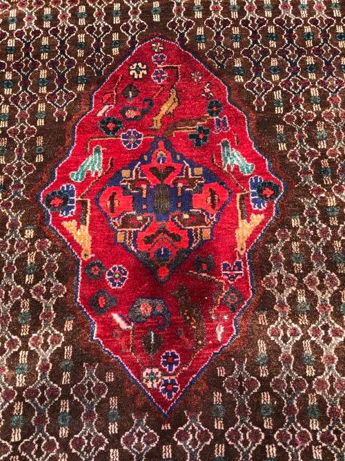 WHAT A BEAUTY !!! LARGE PURE WOOL HAND KNOTTED IRANIAN HAMADAN PERSIAN CARPET 2800 X 1600mm