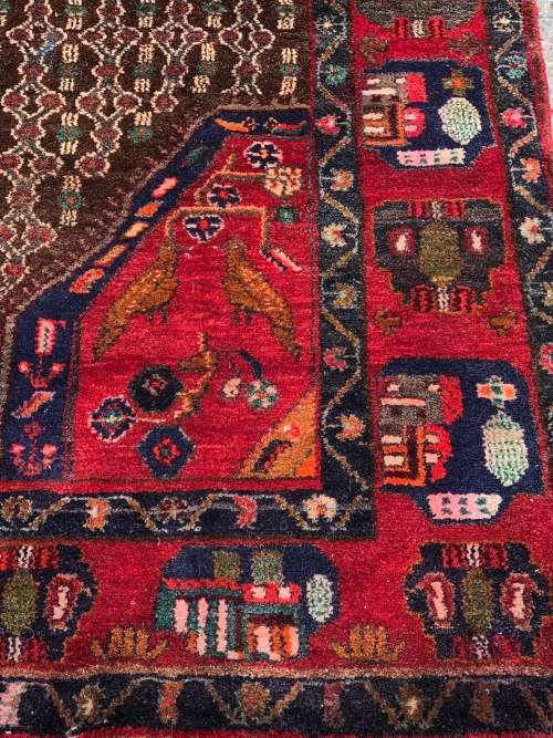 WHAT A BEAUTY !!! LARGE PURE WOOL HAND KNOTTED IRANIAN HAMADAN PERSIAN CARPET 2800 X 1600mm