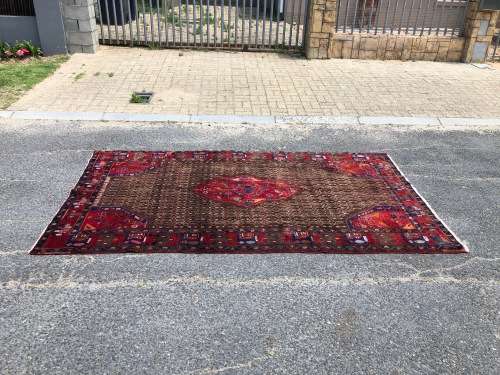 WHAT A BEAUTY !!! LARGE PURE WOOL HAND KNOTTED IRANIAN HAMADAN PERSIAN CARPET 2800 X 1600mm