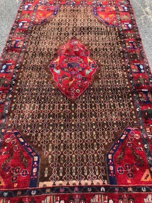 WHAT A BEAUTY !!! LARGE PURE WOOL HAND KNOTTED IRANIAN HAMADAN PERSIAN CARPET 2800 X 1600mm