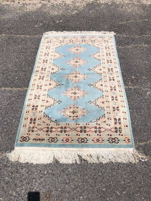 WOW !!! STUNNING HAND KNOTTED PURE WOOL SIGNED MOORI BOKHARA PERSIAN CARPET 1570 X 930mm