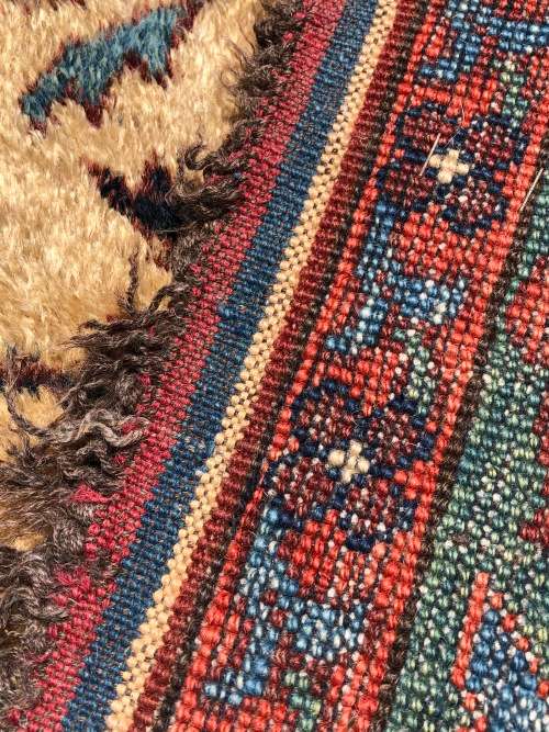 STUNNING LARGE VINTAGE HAND KNOTTED PURE WOOL PERSIAN CARPET 2120 X 1545mm