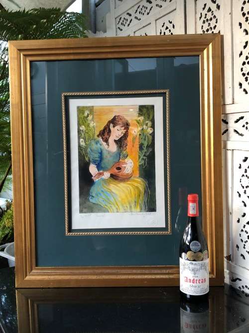 INVESTMENT ART !! MARIE VERMEULEN (BREEDT) 1954 - NUMBERED 2/100 LIMITED EDITION ETCHING AQUATINT