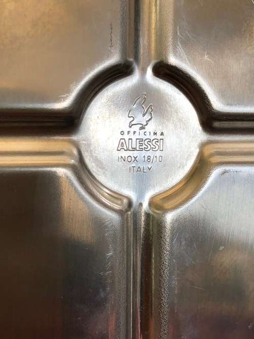 WOW !!! ALESSI ITALY MAMA 'O TEA KETTLE ANDRE BRANZI STAINLESS STEEL TEA POT MEMPHIS ERA