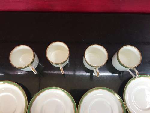 Antique Wedgwood England Phillips's Ltd 43 & 44 New Bond St London  c.1908-29 Demitasse Set x4
