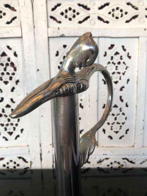 WOW !!! VINTAGE CARROL BOYES WOMAN KITCHEN PAPER TOWEL HOLDER - VALUE R4200.00 - EXCELLENT CONDITION
