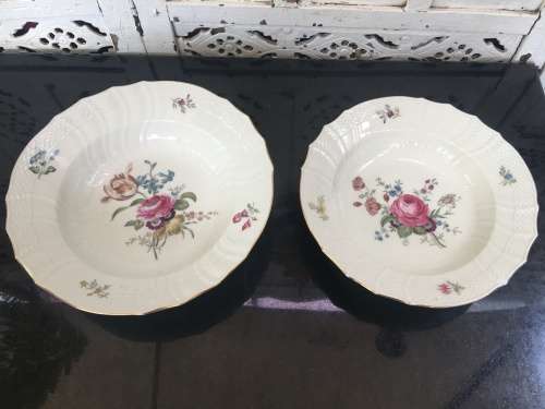 Vintage Royal Copenhagen Denmark Large Serving Bowls