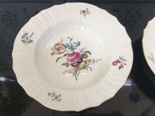 Vintage Royal Copenhagen Denmark Large Serving Bowls