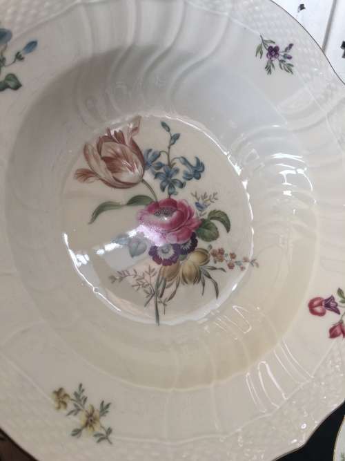 Vintage Royal Copenhagen Denmark Large Serving Bowls