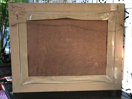 INVESTMENT ART !!! NICO COERTZE (SA -20th C) BEAUTIFUL FRAMED OIL ON BOARD LANDSCAPE DATED 1985