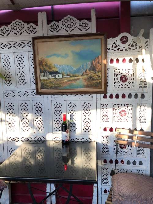 INVESTMENT ART !!! NICO COERTZE (SA -20th C) BEAUTIFUL FRAMED OIL ON BOARD LANDSCAPE DATED 1985