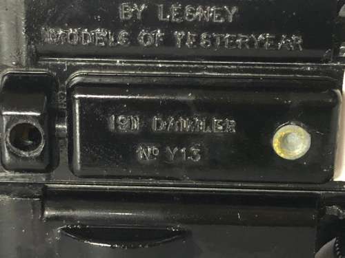 WOW !!! VINTAGE LESNEY MODELS OF YESTERYEAR 1911 DAIMLER No Y13 - METAL