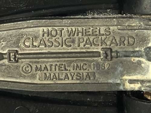 WOW !! VINTAGE 1982 HOT WHEELS CLASSIC PACKARD BY MATTEL - METAL