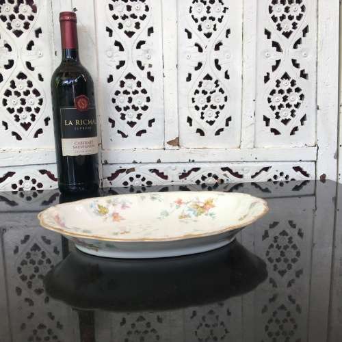 Rare c1914-1931 Limoges Oval Serving Dish By Frank Haviland Limoges France 40148 Petite Chabby Chic