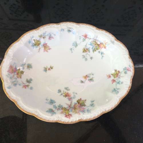 Rare c1914-1931 Limoges Oval Serving Dish By Frank Haviland Limoges France 40148 Petite Chabby Chic