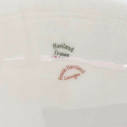 Rare c1914-1931 Limoges Oval Serving Dish By Frank Haviland Limoges France 40148 Petite Chabby Chic