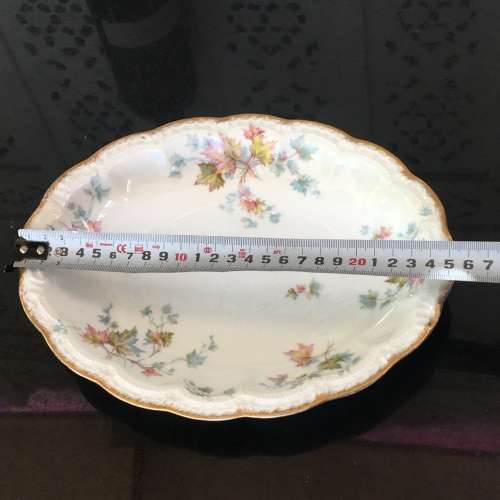 Rare c1914-1931 Limoges Oval Serving Dish By Frank Haviland Limoges France 40148 Petite Chabby Chic