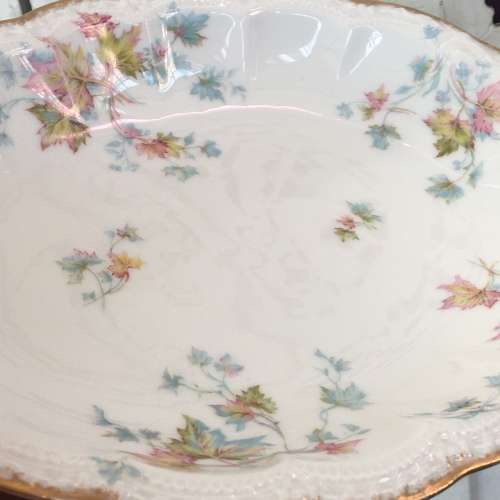 Rare c1914-1931 Limoges Oval Serving Dish By Frank Haviland Limoges France 40148 Petite Chabby Chic