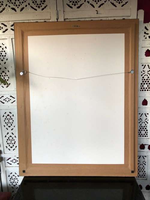 WOW !!! MASSIVE LIMITED EDITION FRAMED WATERCOLOUR PAINTING 69/300 - SIGNED TONI