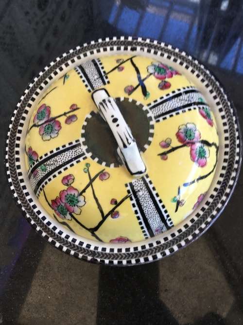 RARE c1910 Marked Royal Staffordshire Pottery Wilkinson LTD England 3 Piece Soap Dish