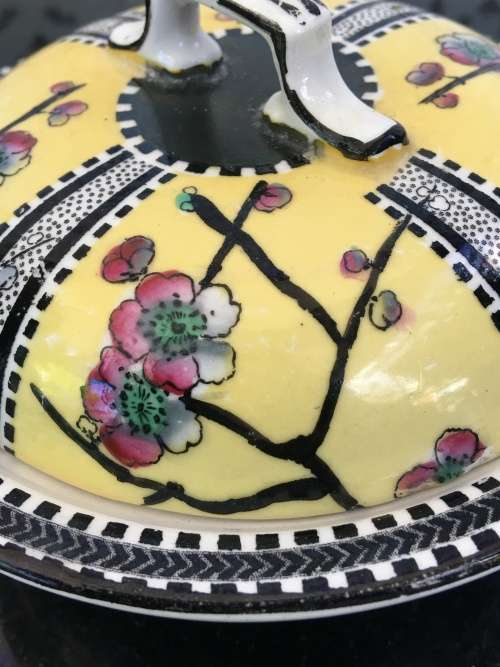RARE c1910 Marked Royal Staffordshire Pottery Wilkinson LTD England 3 Piece Soap Dish