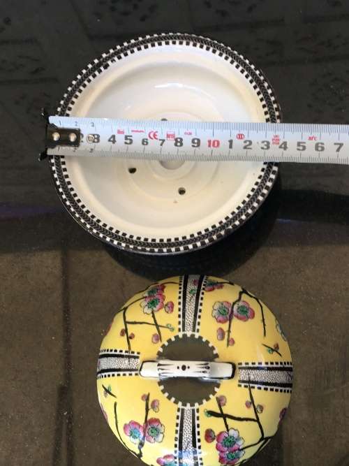 RARE c1910 Marked Royal Staffordshire Pottery Wilkinson LTD England 3 Piece Soap Dish
