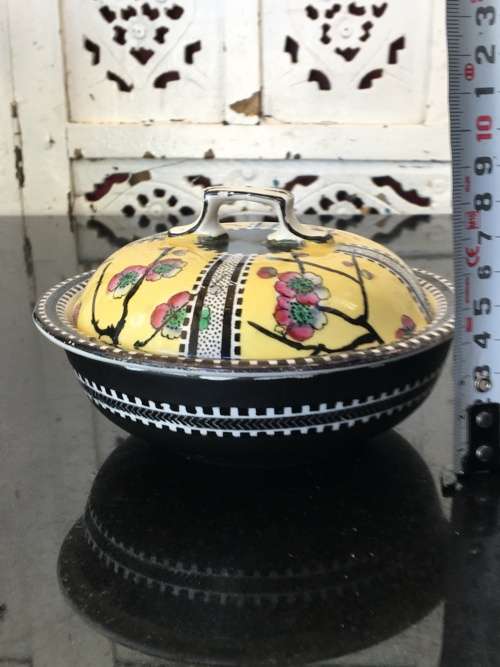 RARE c1910 Marked Royal Staffordshire Pottery Wilkinson LTD England 3 Piece Soap Dish