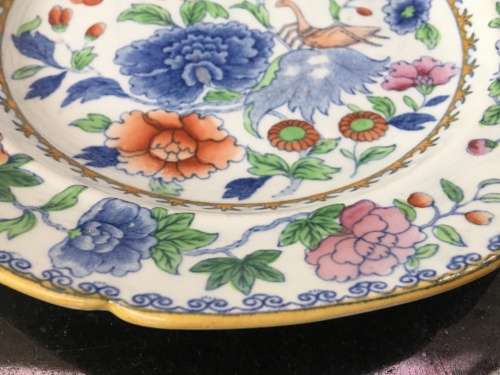 Rare Antique c1815 (rare mark) -Masons 'Patent Ironstone China Warranted' 20 cm Plate