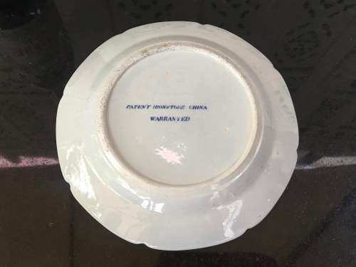 Rare Antique c1815 (rare mark) -Masons 'Patent Ironstone China Warranted' 20 cm Plate