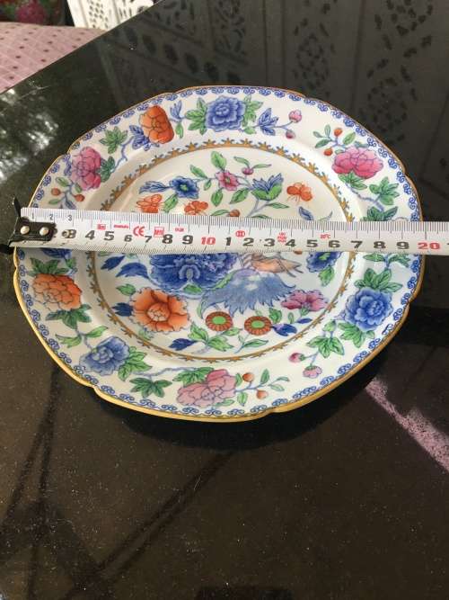 Rare Antique c1815 (rare mark) -Masons 'Patent Ironstone China Warranted' 20 cm Plate
