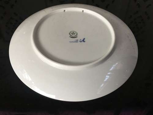 Denmark Royal Copenhagen Marked Plate 1972 Olympiade Munchen 21 cm