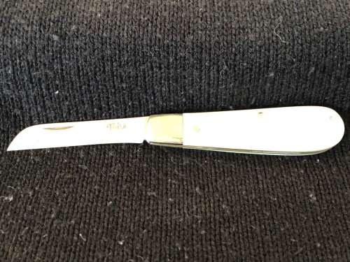 FANTASTIC HIGHLY COLLECTIBLE BONE HANDLED TEKUT BILTONG KNIFE - EXCEPTIONALLY SHARP