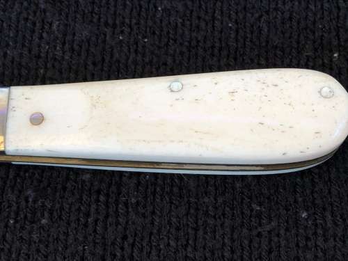 FANTASTIC HIGHLY COLLECTIBLE BONE HANDLED TEKUT BILTONG KNIFE - EXCEPTIONALLY SHARP