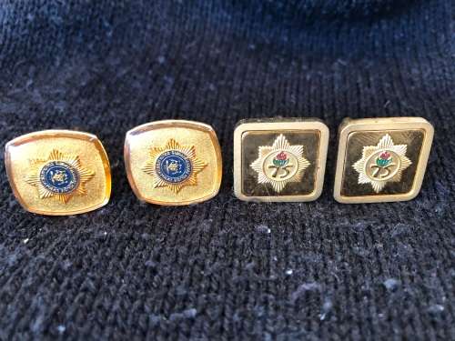 WOW !!! PAIR OF SAP CUFFLINKS - ONE CELEBRATES 75 YEARS