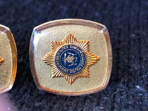 WOW !!! PAIR OF SAP CUFFLINKS - ONE CELEBRATES 75 YEARS