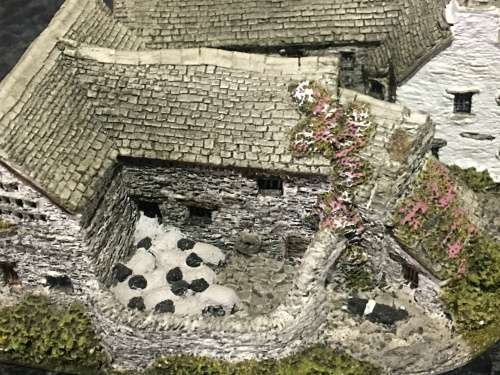 1 Large Marked Collectors  Liliput Miniature House- Troutbeck Farm