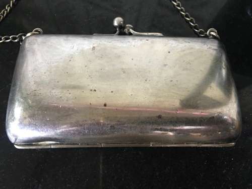 2 Lovely Antique 19th Century  Silver Plated purses