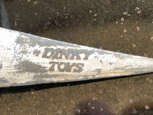 AN EXCEPTIONALLY RARE ANTIQUE (c1940) DINKY TOYS LIGHT RACER MECCANO DIECAST AEROPLANE
