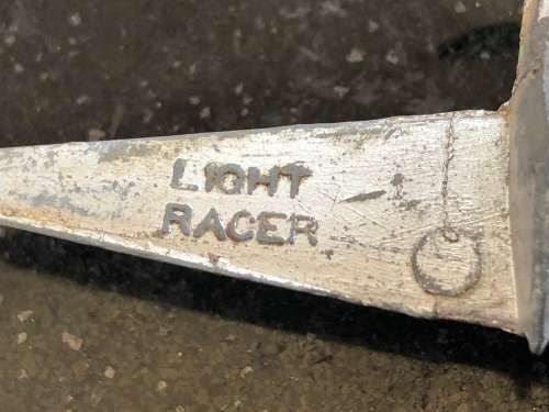 AN EXCEPTIONALLY RARE ANTIQUE (c1940) DINKY TOYS LIGHT RACER MECCANO DIECAST AEROPLANE