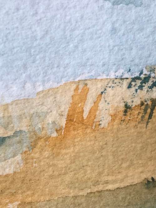 SALLY BEKKER (SA 20th C) GORGEOUS LANDSCAPE WATERCOLOR PAINTING - NICELY FRAMED