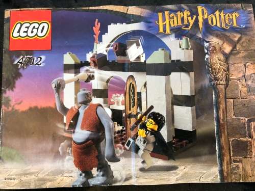 LEGO - 2 X HARRY POTTER SETS - UNBOXED BUT WITH ORIGINAL MANUALS - ALMOST COMPLETE