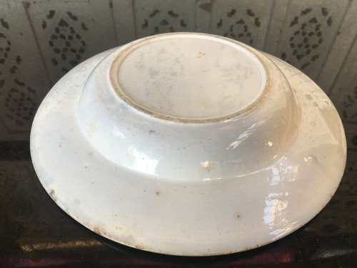Antique Circa late 1800s Dutch "Timor" pattern in chinoiserie style Dinner size Plate