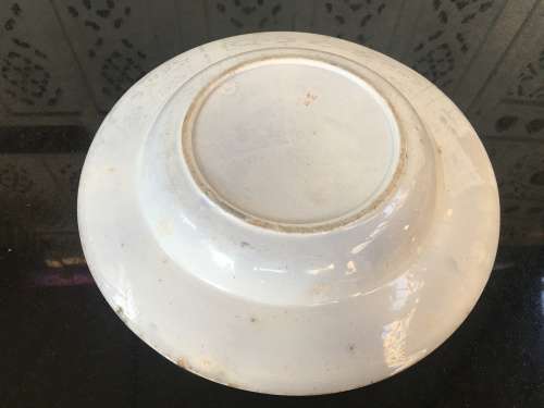 Antique Circa late 1800s Dutch "Timor" pattern in chinoiserie style Dinner size Plate