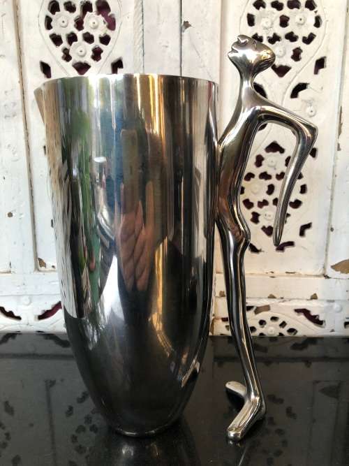 WOW !!! CARROL BOYES MAN WATER PITCHER - CLEARLY MARKED VALUE R3500