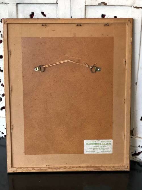 ANNE STAFFORD (UK 20th C) FABULOUSLY DETAILED WATERCOLOUR PAINTING FRAMED AND DATED 1984