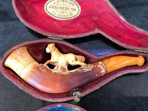 WOW !!! AMAZING LOT OF MEERSCHAUM LADIES PIPES