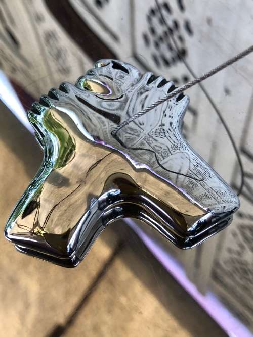 WOW !!! CARROL BOYES SERVIETTE HOLDER - CLEARLY MARKED - IN EXCELLENT CONDITION CALLED UNDER CONTROL