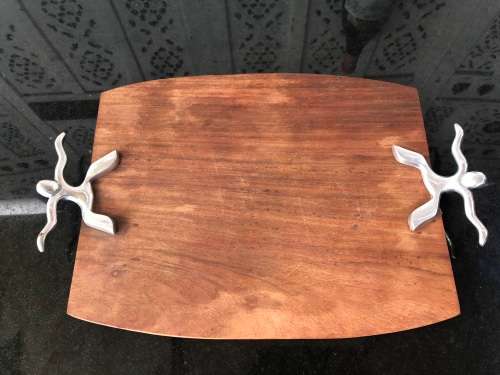 WOW !!! STUNNING CARROL BOYES STYLE WOODEN CUTTING BOARD - IN EXCELLENT CONDITION